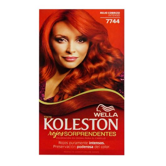 Tintas de cabelo vermelho sangue intenso Wella Koleston