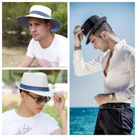 Dos grandes aos mais compactos, há modelos de chapéu de praia masculino para todas as ocasiões!