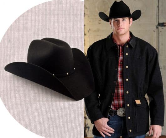 O chapéu country tem um estilo todo original