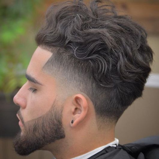 corte de cabelo masculino padrão