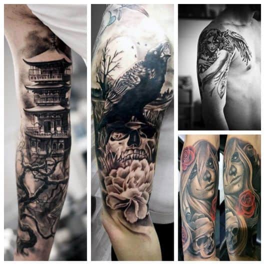 100 modelos irados de tatuagens masculinas no braço para rapazes de todas as idades e estilos!