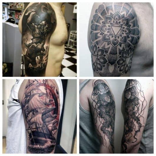 Opte por tatuagens masculinas no braço que tenham um forte significado para sua vida!
