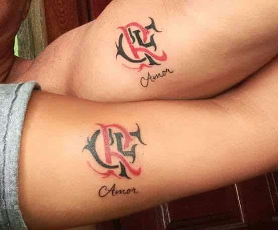 Tatuagem do Flamengo de casal: uma tendência bem interessante!