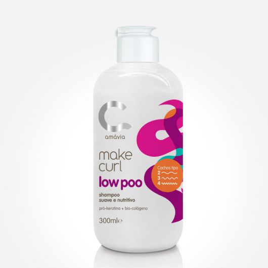 Shampoo para Low poo Make Curl Amávia