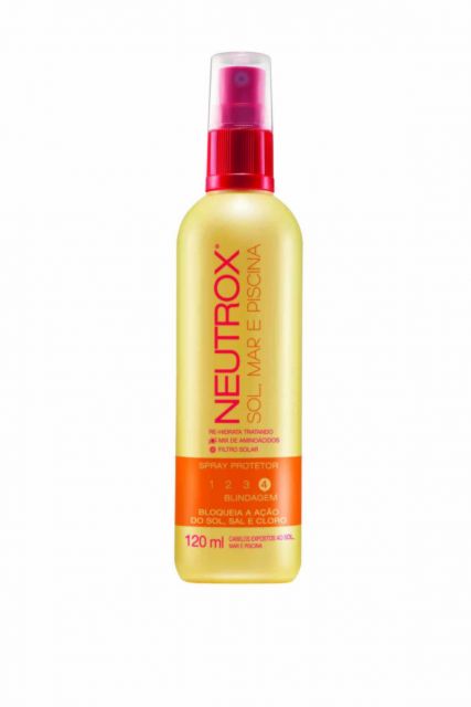 Protetor solar para cabelos cacheados Neutrox