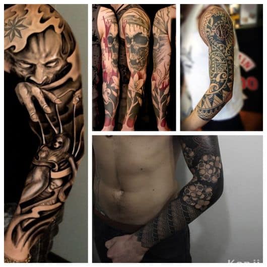Os padrões mudam e tornam esse modelo de tattoo super versátil