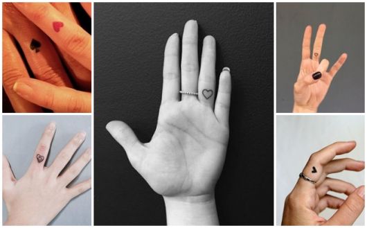 Tatuagem de Coração no Dedo: 47 Inspirações Incríveis e Seus Significados!