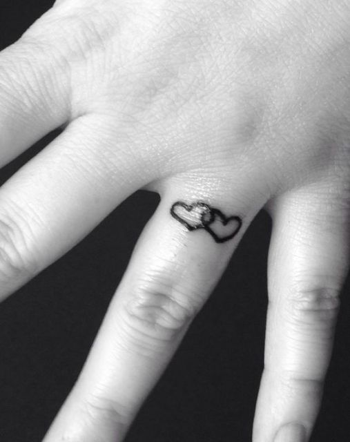 tatuagem corações