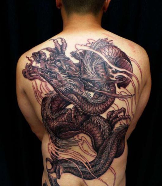 A versatilidade é o ponto forte das tatuagens de dragão
