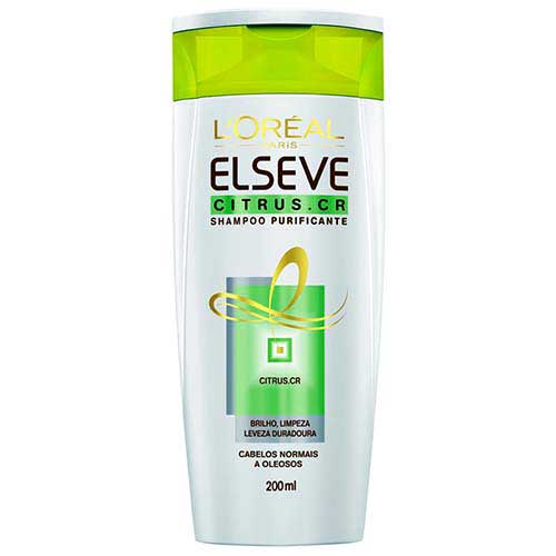 Cabelo oleoso shampoo Elseve Citrus CR