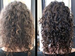 antes e depois cabelo longo com cachos