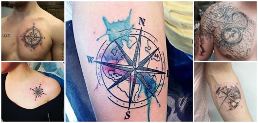 Tatuagem de Bússola – O que Significa, Dicas & Mais de 60 Inspirações!