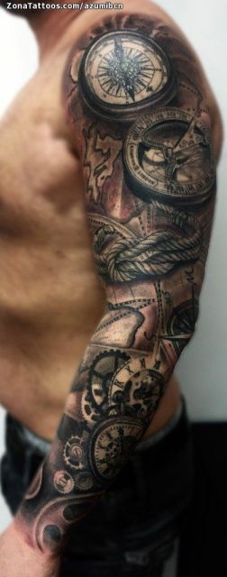 Featured image of post Tatuagens Bra o Fechado Bussola A parte superior do bra o um dos locais preferidos para tatuagens masculinas assim como as costas
