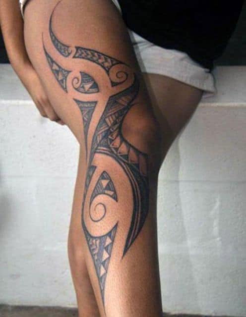 ideia de tattoo perna