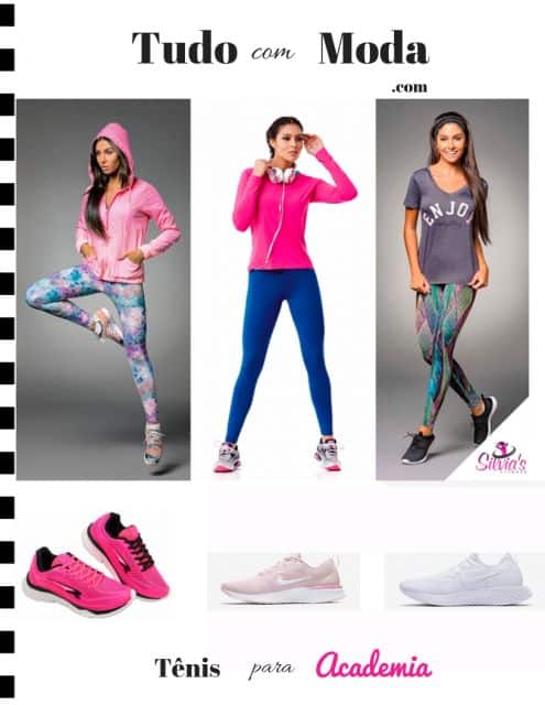 Tênis para Academia Feminino – 30 Modelos Perfeitos para Se Exercitar!
