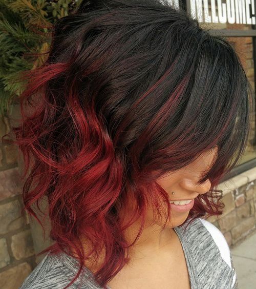 cabelo vermelho para morenas