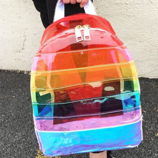 mochila colorida