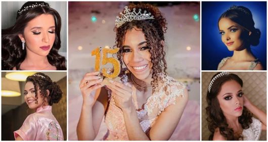 Penteados para 15 Anos – 62 Cabelos Apaixonantes de Debutantes!