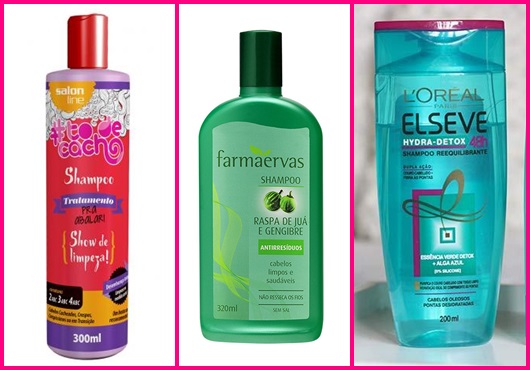 Shampoo anti-resíduos: Marcas