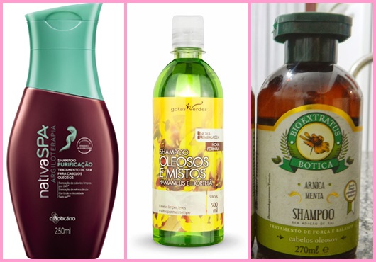 Shampoo para cabelos oleosos: Marcas