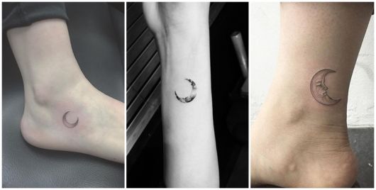 tatuagem meia-lua