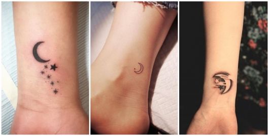 tattoos de luas e estrelas