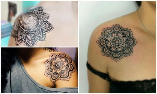 ideias para tatuagem de mandala