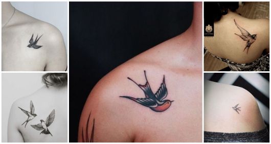 ideias de tatuagem de pássaro