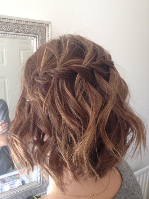 Trança cascata: em cabelo curto