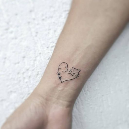 tattoo coração 