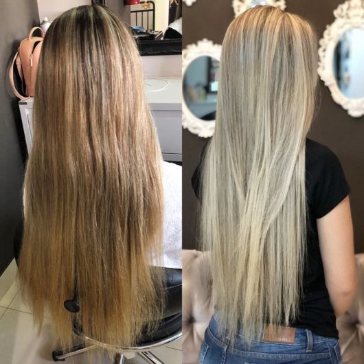 antes e depois cabelo 