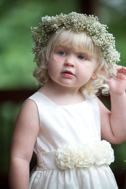 penteado infantil florista casamento