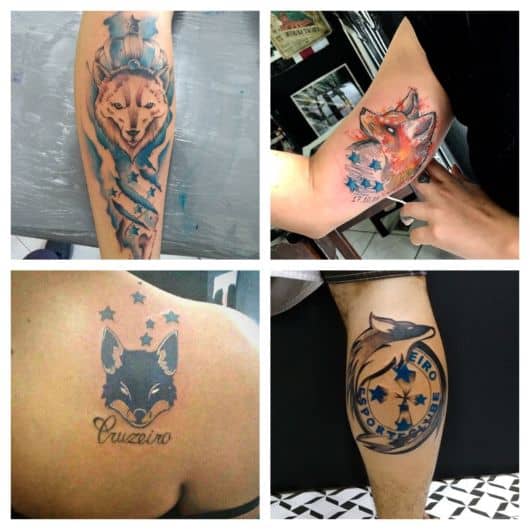 tatuagem do Cruzeiro 