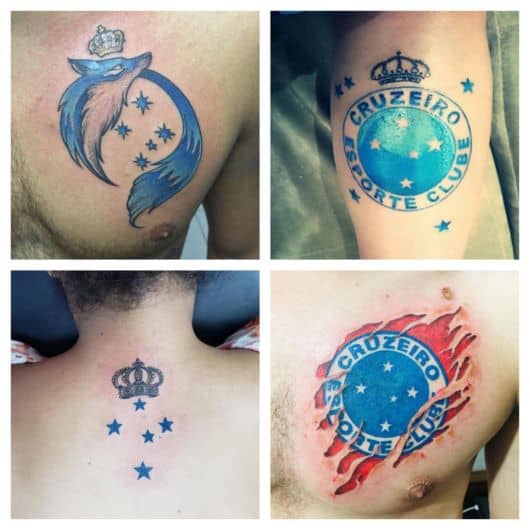 tatuagem do Cruzeiro 