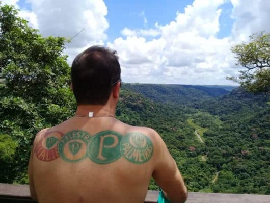 tatuagem do Palmeiras 