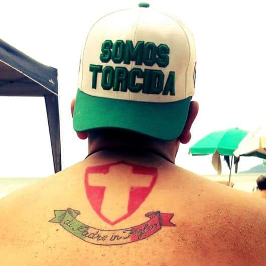 tatuagem do Palmeiras 