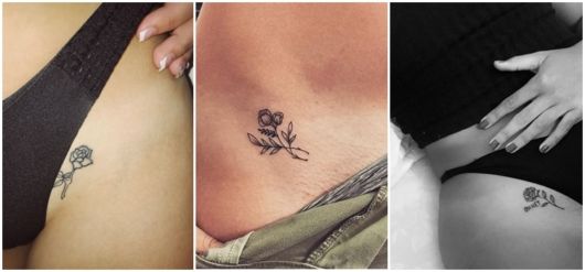ideias tatuagem flores