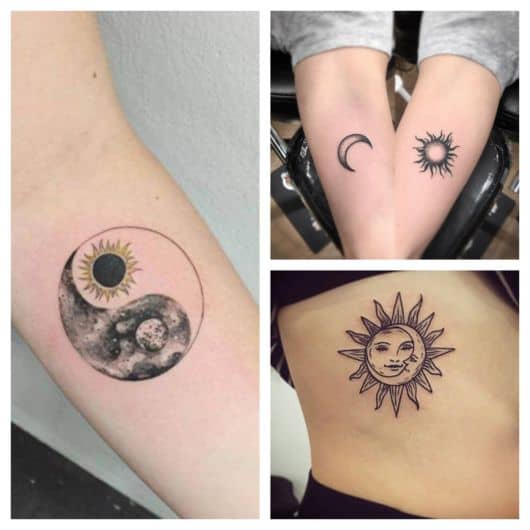 tatuagem de Sol