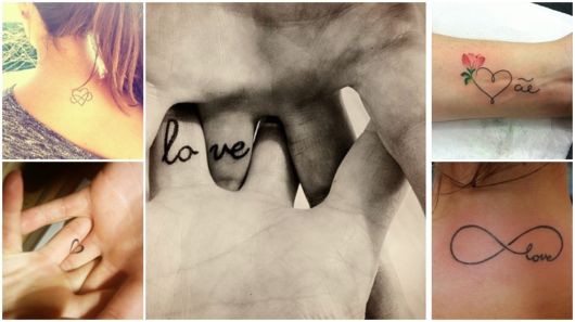 Tatuagem de Amor – 54 Ideias Lindas para Homenagear o Amor!