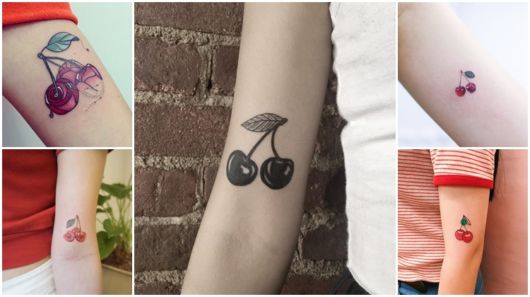 Tatuagem de Cereja – Significados e 42 Ideias Para a Tattoo de Fruta!