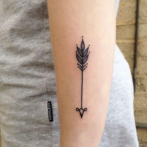 tatuagem flecha
