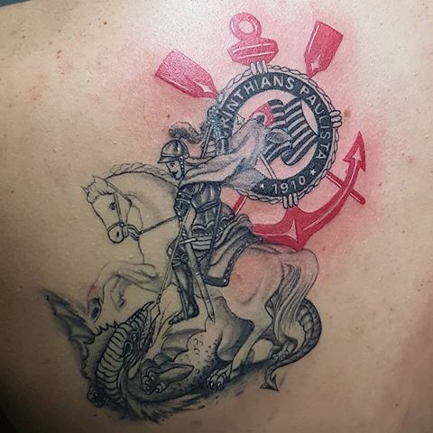 tatuagem de São Jorge
