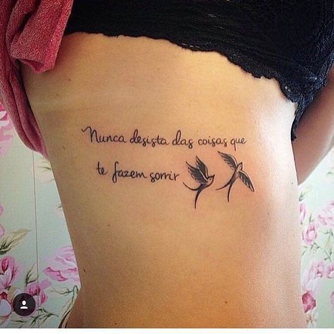 tatuagem pássaros