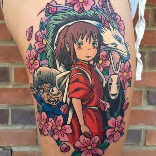 lindas imagens de tatuagem de anime