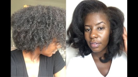 antes e depois cabelo crespo
