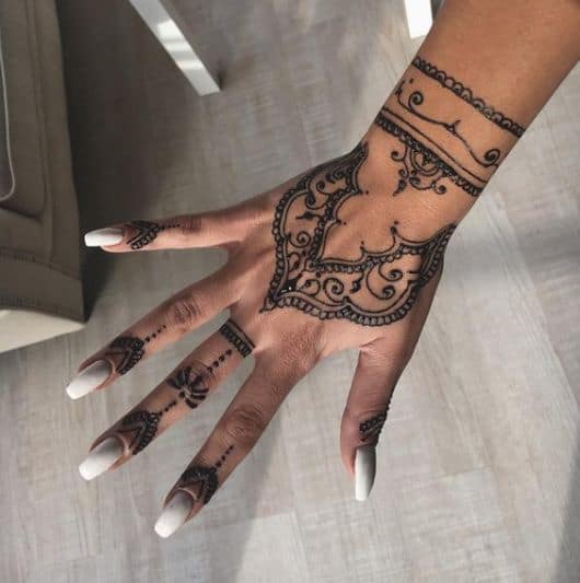 tatuagem indiana