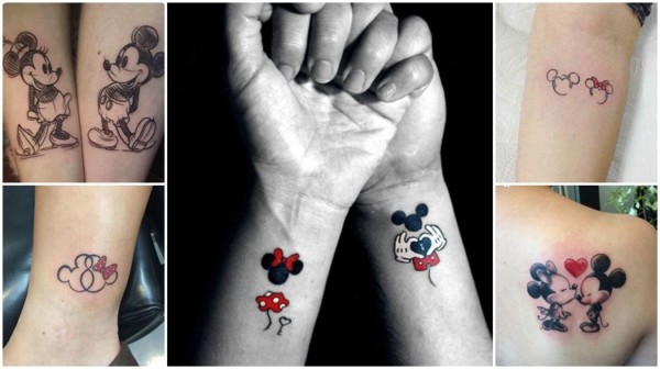 Tatuagem do Mickey e da Minnie – 37 Inspirações fofas e charmosas!