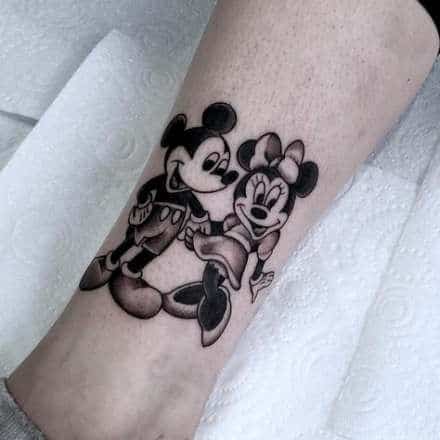 tatuagem do mickey