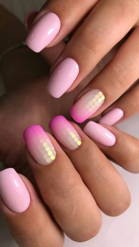 nail art rosa