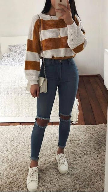 estilo tumblr com suéter
